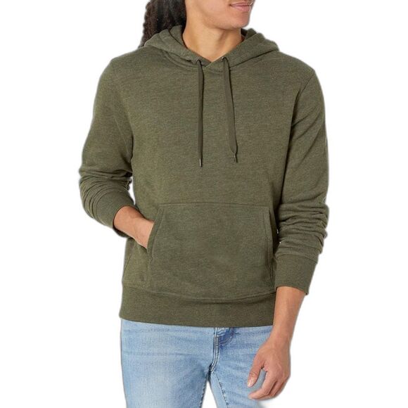 Amazon Essentials Men's Hooded Fleece Sweatshirt Green (702) - Picture 1 of 6
